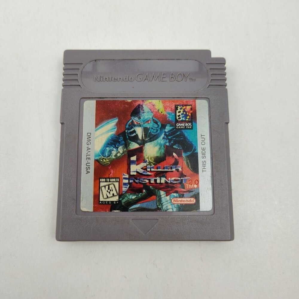 Killer Instinct (Nintendo Game Boy, 1995) Game Cartridge Tested & Working